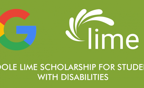 Google Lime Scholarship for Students with Disabilities